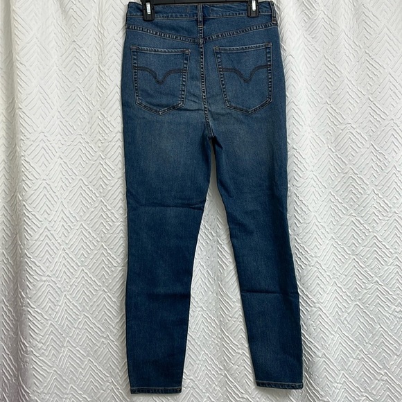 Free People Medium Wash Skinny Jeans Size 30 - Picture 1 of 4